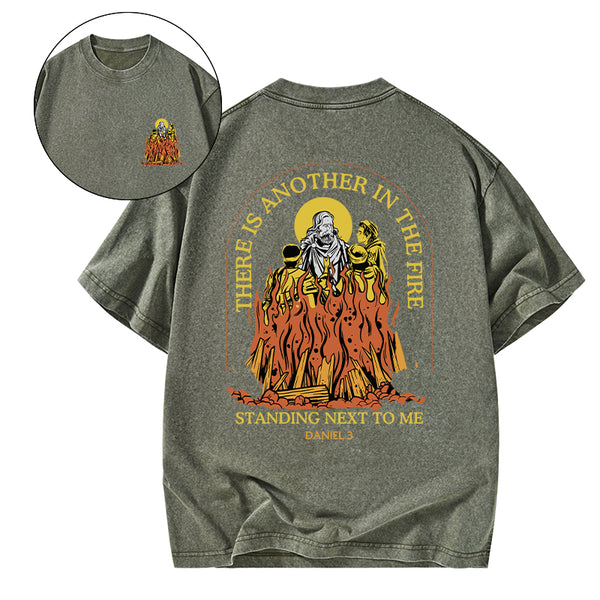 Another In The Fire Christian Washed T-Shirt