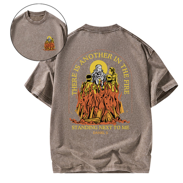 Another In The Fire Christian Washed T-Shirt