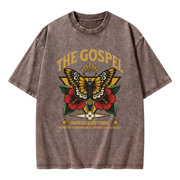 The Gospel Christian Washed T-Shirt