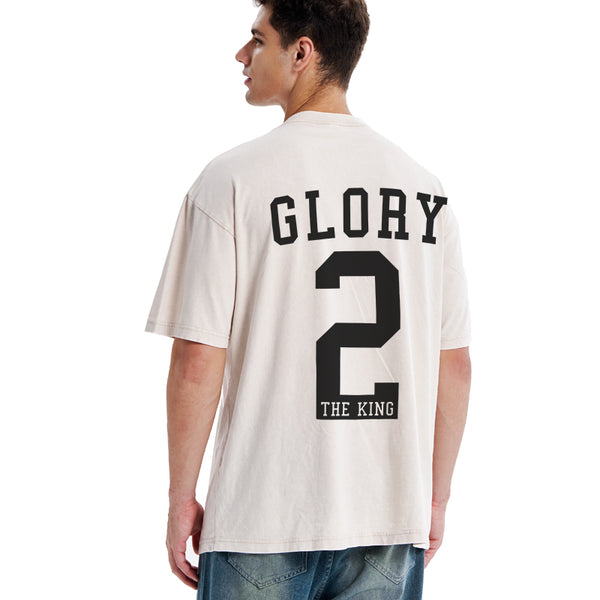 Glory The King Christian Washed T-Shirt