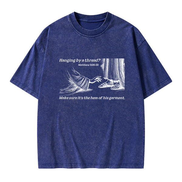 Hem Of His Garment Christian Washed T-Shirt
