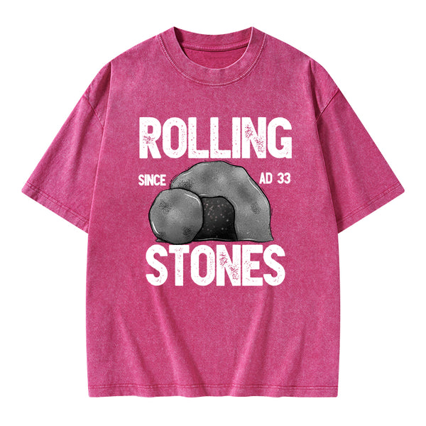 Rolling Stones Christian Washed T-Shirt