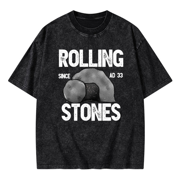Rolling Stones Christian Washed T-Shirt