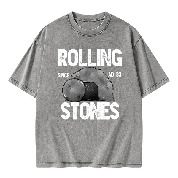 Rolling Stones Christian Washed T-Shirt