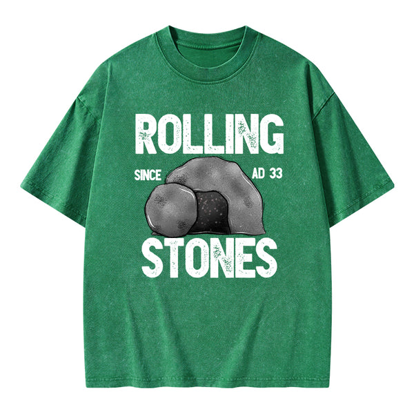 Rolling Stones Christian Washed T-Shirt
