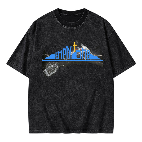Empty Tomb Chrsitian Washed T-Shirt