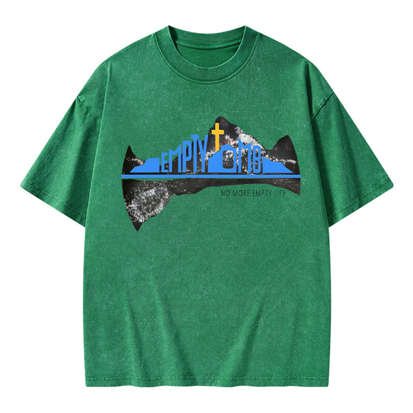 Empty Tomb Chrsitian Washed T-Shirt