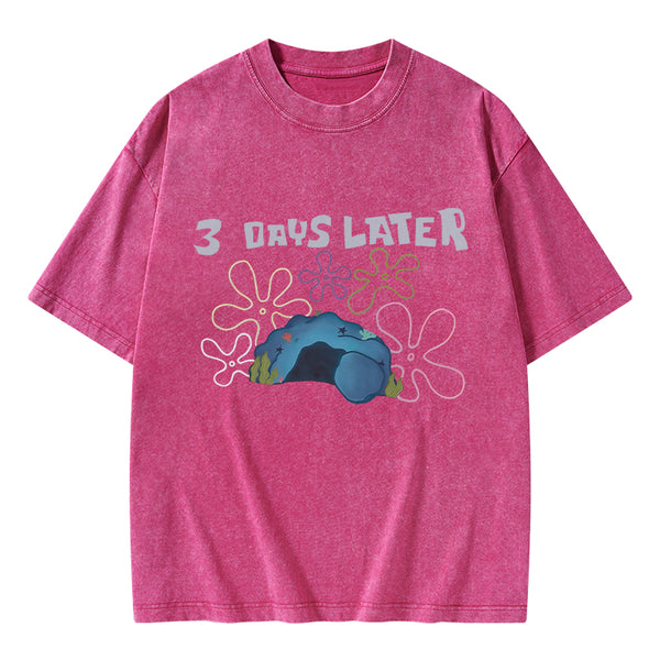 A Lot Can Happen IN 3 Days Christian Washed T-Shirt