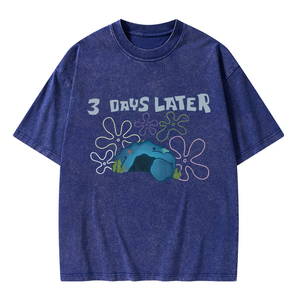 A Lot Can Happen IN 3 Days Christian Washed T-Shirt