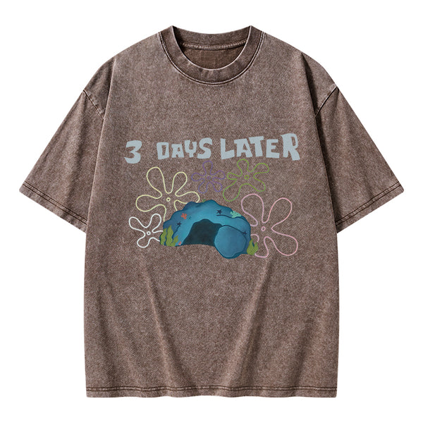 A Lot Can Happen IN 3 Days Christian Washed T-Shirt