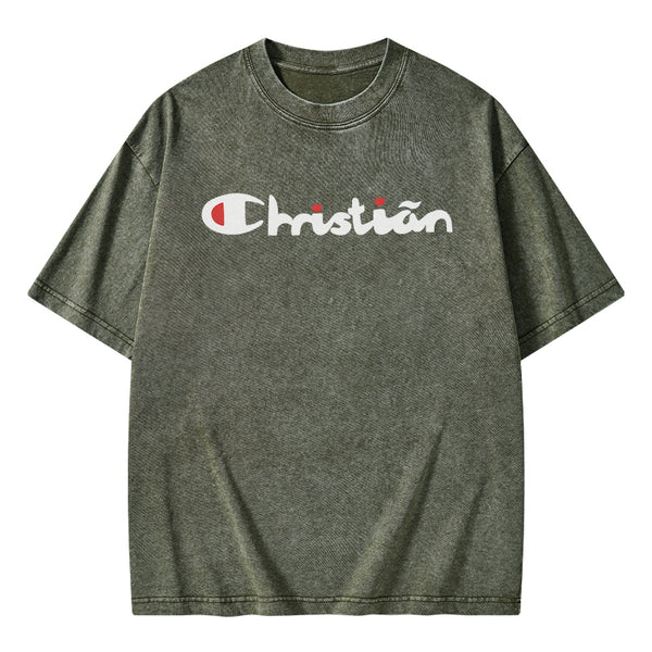 Christian Washed T-Shirt