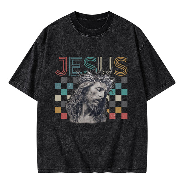 Jesus Christian Washed T-Shirt