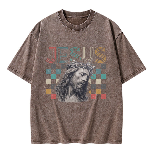 Jesus Christian Washed T-Shirt