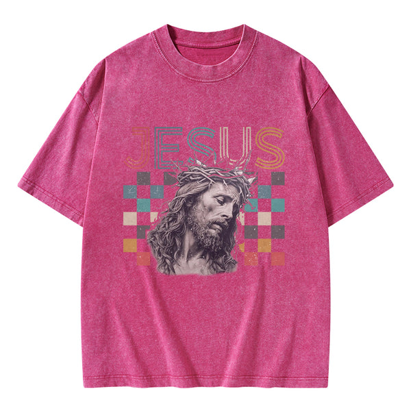 Jesus Christian Washed T-Shirt