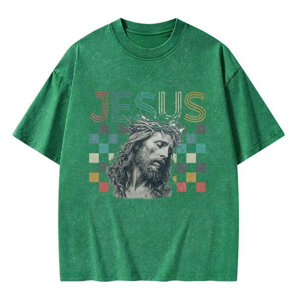 Jesus Christian Washed T-Shirt