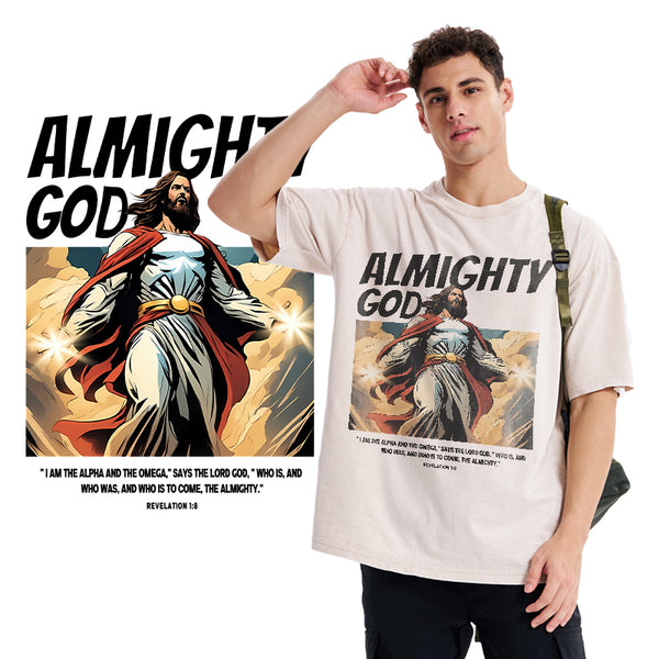 Says The Lord God Christian Washed T-Shirt