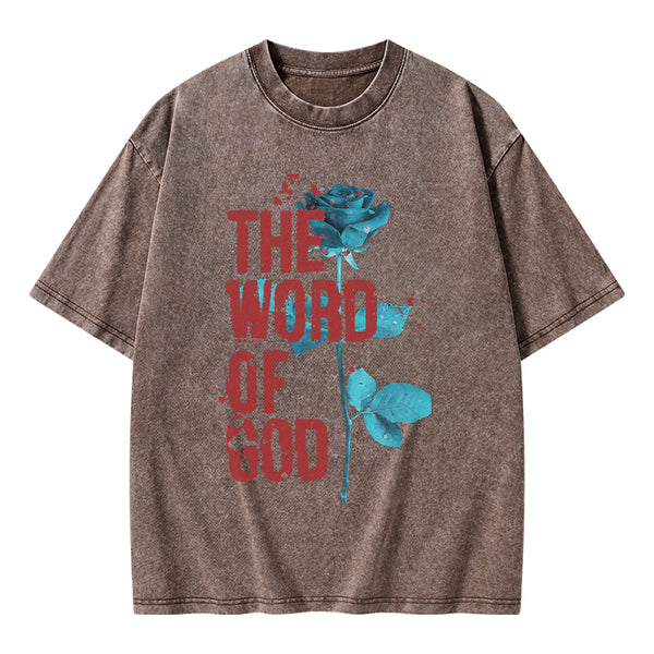The World Of God Christian Washed T-Shirt