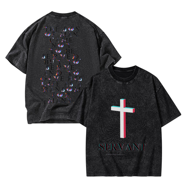 Jesus Gave His Life As A Ransom For Many Christian Washed T-Shirt