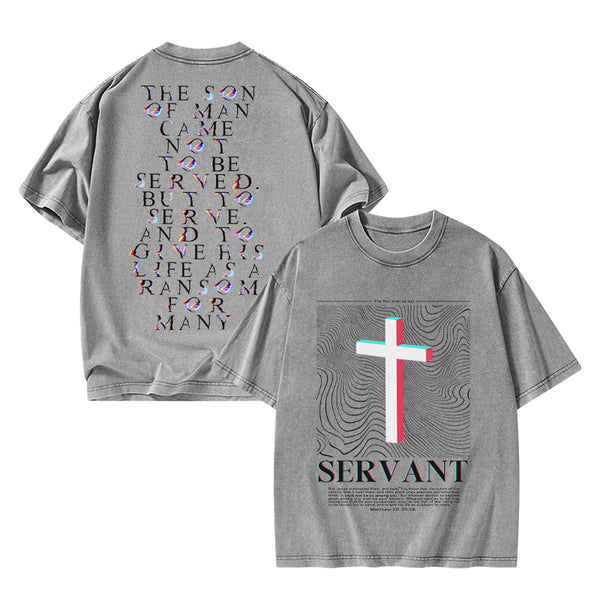 Jesus Gave His Life As A Ransom For Many Christian Washed T-Shirt