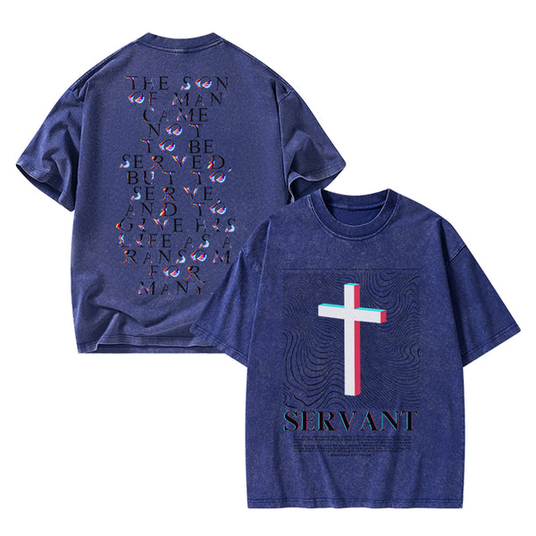 Jesus Gave His Life As A Ransom For Many Christian Washed T-Shirt
