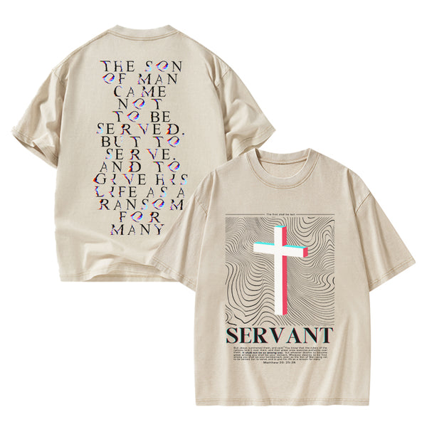 Jesus Gave His Life As A Ransom For Many Christian Washed T-Shirt