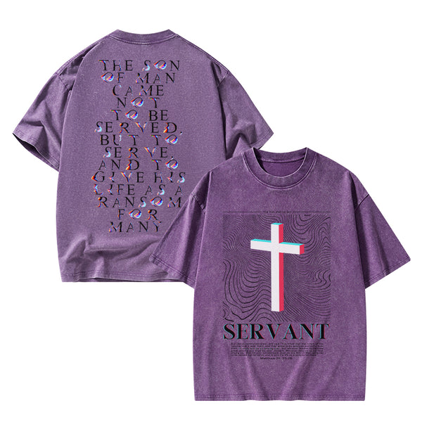 Jesus Gave His Life As A Ransom For Many Christian Washed T-Shirt