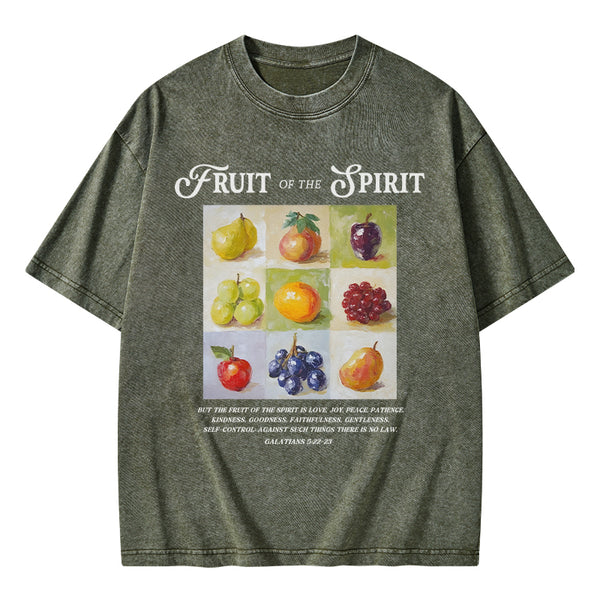 FRUIT OF THE SPIRIT Washed T-Shirt