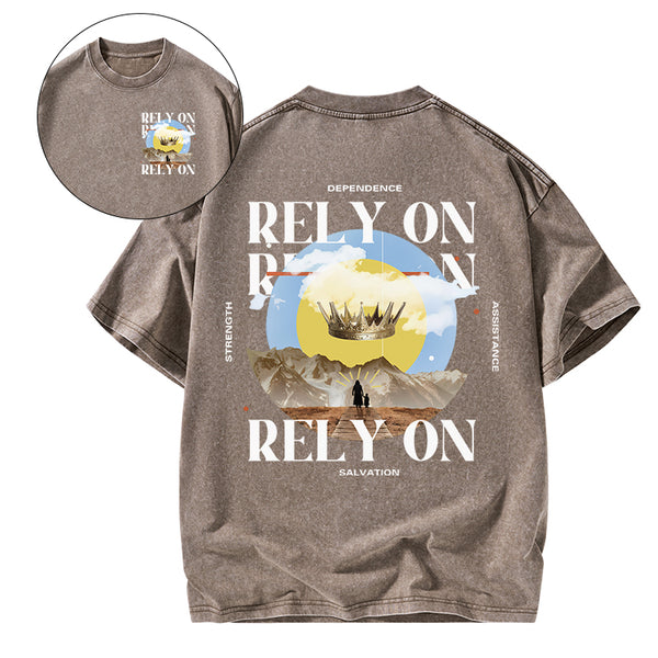 Rely On Christian Washed T-Shirt