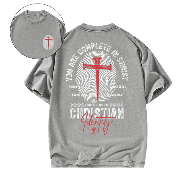 GC-WTS2342 Christian Identity Christian Washed T-Shirt