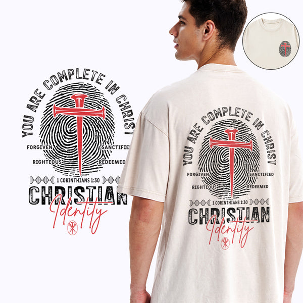 GC-WTS2342 Christian Identity Christian Washed T-Shirt