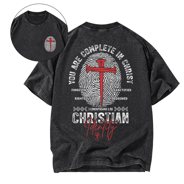 GC-WTS2342 Christian Identity Christian Washed T-Shirt