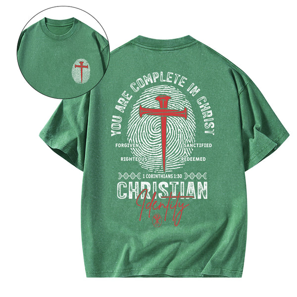 GC-WTS2342 Christian Identity Christian Washed T-Shirt