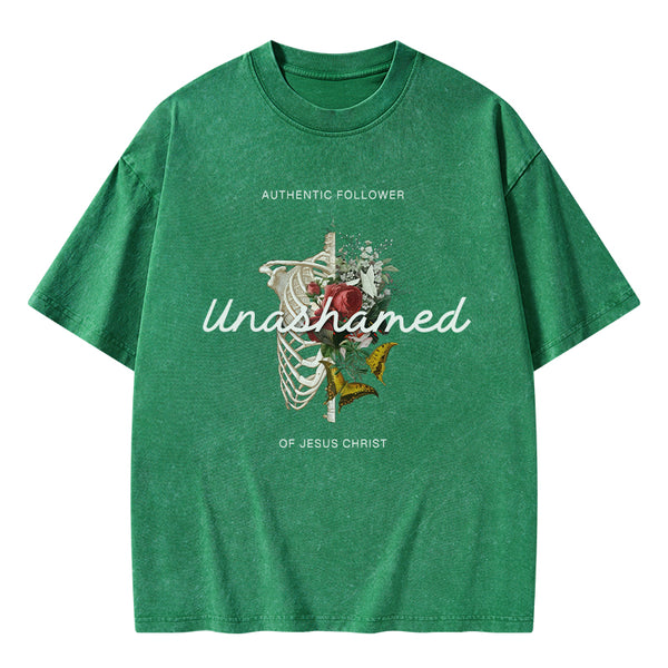 GC-WTSA0036 Unshamed Chrisstian Washed T-Shirt