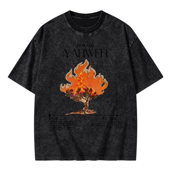 GC-WTSA0127 YAHWEH Chirstian Washed T-Shirt