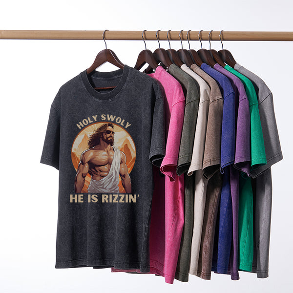 Holy Swoly Chirstian Washed T-Shirt