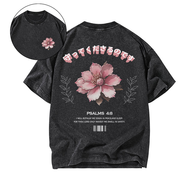 Peace Chirstian Washed T-Shirt