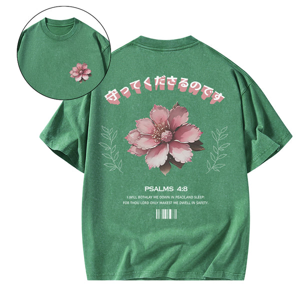 Peace Chirstian Washed T-Shirt