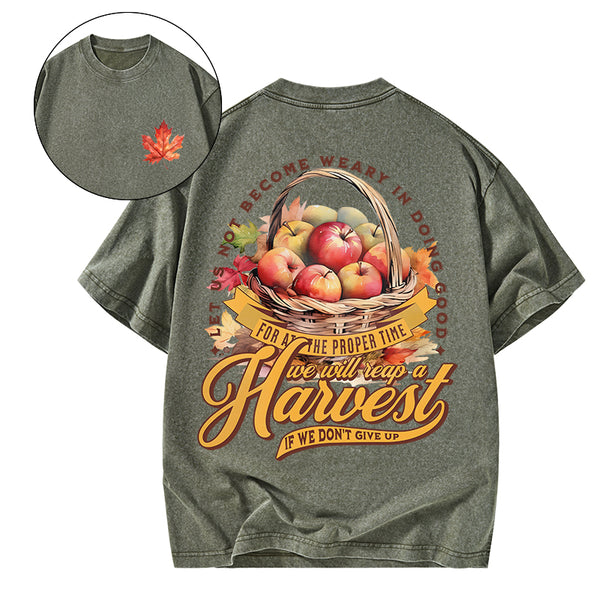 GC-WTSA0235 Hawest Chirstian Washed T-Shirt