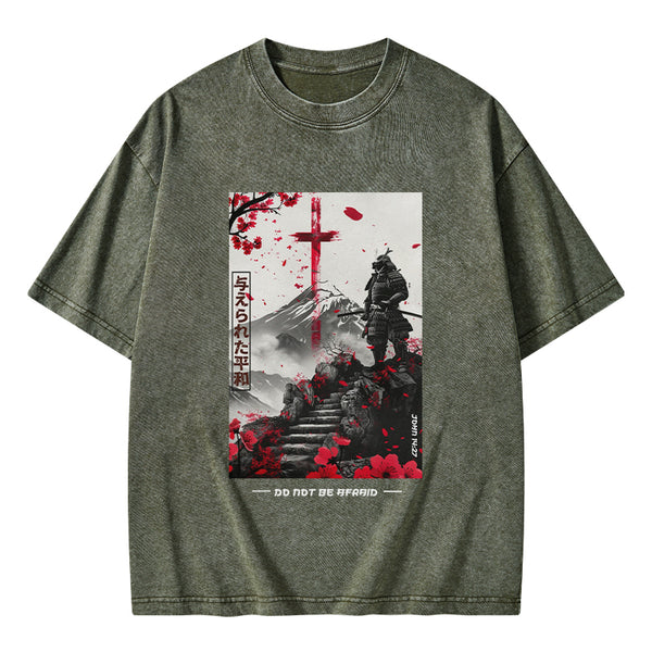 Peace Chirstian Washed T-Shirt