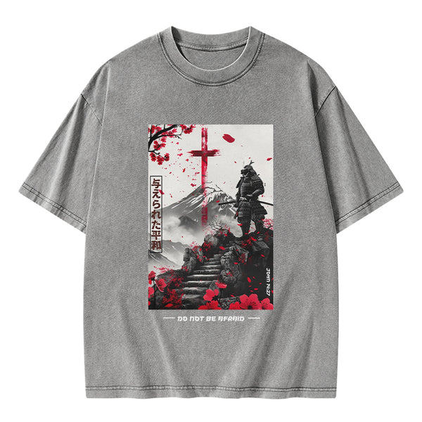Peace Chirstian Washed T-Shirt