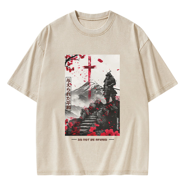 Peace Chirstian Washed T-Shirt