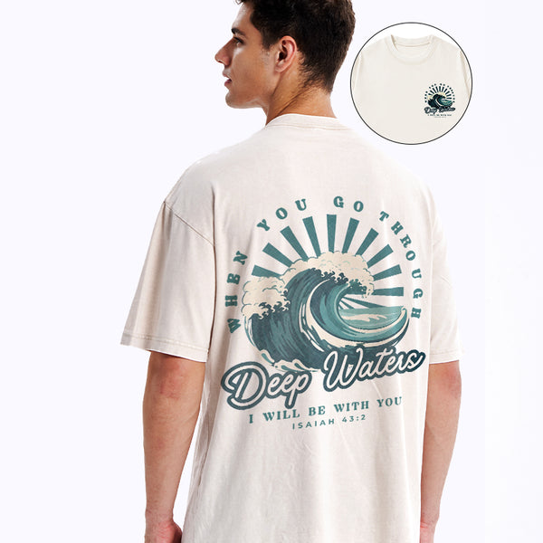 Deep Water Chirstian Washed T-Shirt