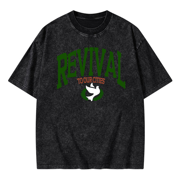 Revival Christian Washed T-Shirt