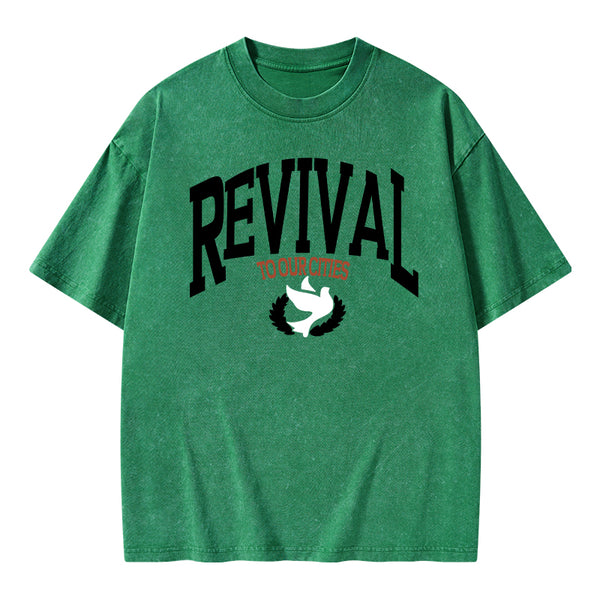Revival Christian Washed T-Shirt