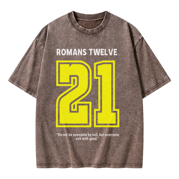 GC-WTSA0777 Romans Twelve Christian Washed T-Shirt