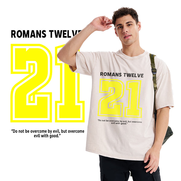 GC-WTSA0777 Romans Twelve Christian Washed T-Shirt