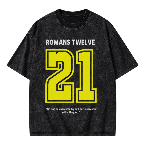 GC-WTSA0777 Romans Twelve Christian Washed T-Shirt