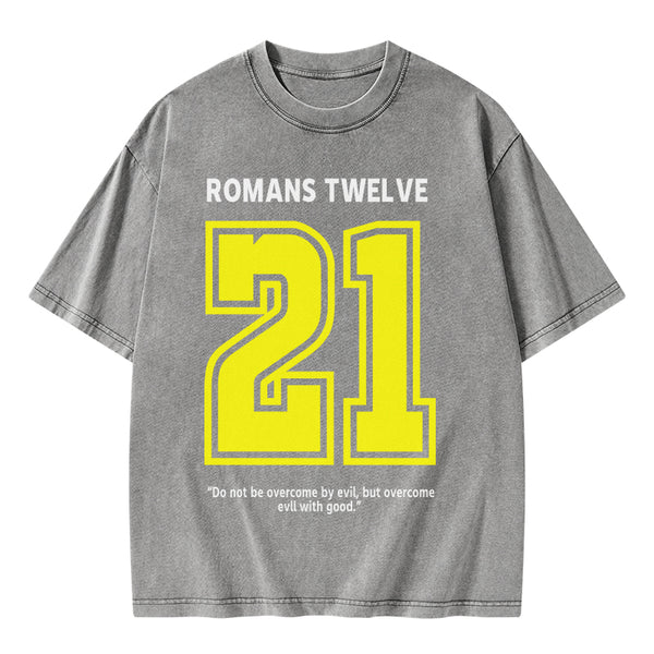 GC-WTSA0777 Romans Twelve Christian Washed T-Shirt