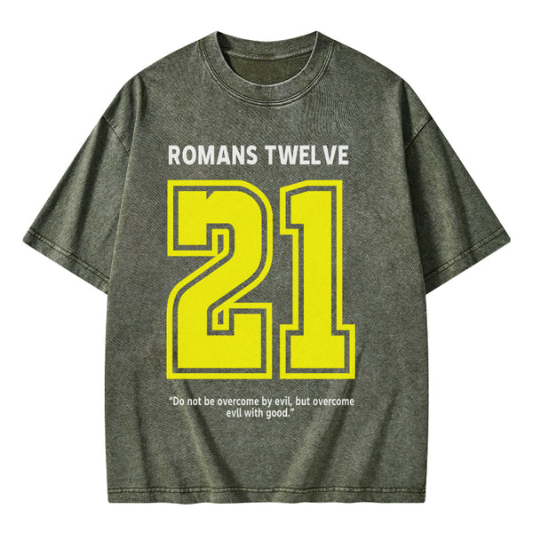 GC-WTSA0777 Romans Twelve Christian Washed T-Shirt