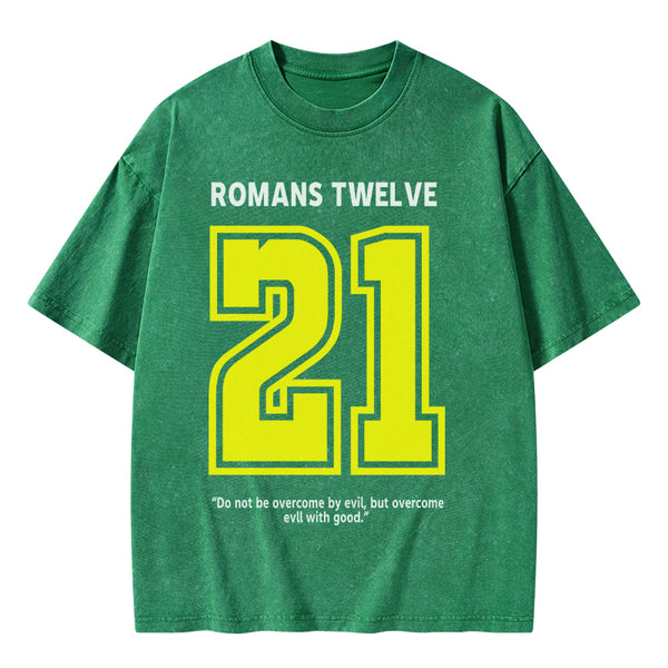 GC-WTSA0777 Romans Twelve Christian Washed T-Shirt